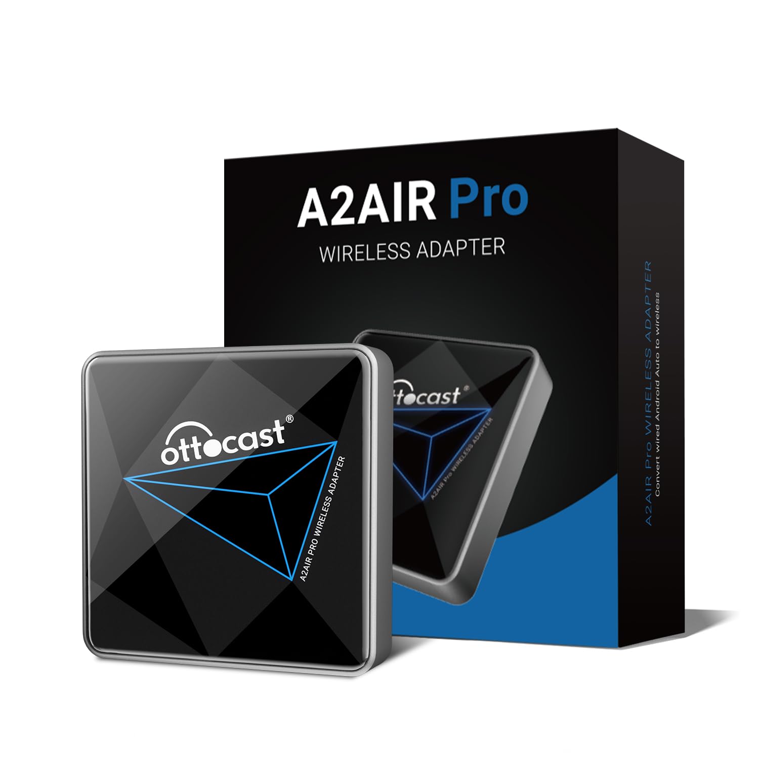 OTTOCAST Wireless Android Auto Adapter for Android 11+, A2AIR Pro